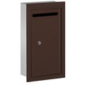 Salsbury Industries Salsbury Industries 2265ZP Letter Box Recessed Mounted Private Access - Bronze 2265ZP